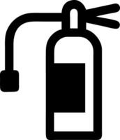 Clean Fire Extinguisher Icon Design vector