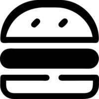Icon of a Burger vector