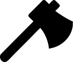 Lumberjack Axe Icon Design vector