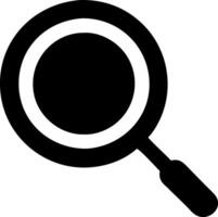 Simple Frying Pan Icon Design vector