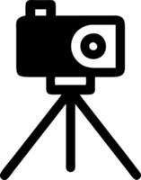Camera on Stand Icon vector