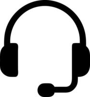 Headset for Call Center Icon vector