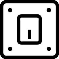 Power Control Light Switch Icons vector