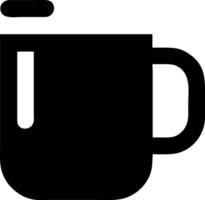 Simple Coffee Mug Icon Design vector