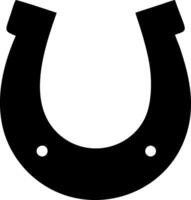 Horseshoe with Luck Symbol vector