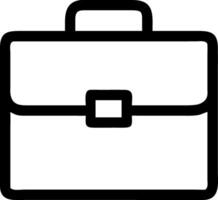 Sleek Briefcase Icon Design vector