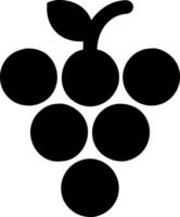 Grape Cluster Icon Design vector