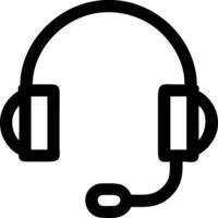 Icon of a Call Center Headset vector