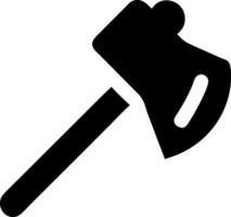Minimalist Axe Icon vector