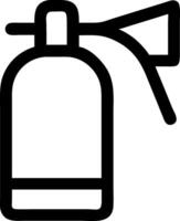 Simple Fire Extinguisher Icon Design vector