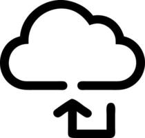 Simple Cloud Icon Design vector