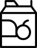 Juice with Straw Icon Collection vector