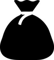 Clean-Up Garbage Bag Symbol vector
