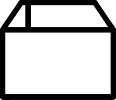 Iconic Empty Box Design vector