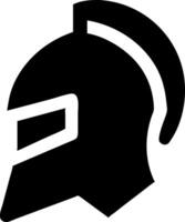 Chivalry Knight Helmet Icon Design vector