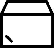 Stylish Empty Box Design vector