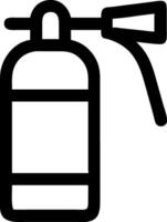 Compact Fire Extinguisher Icon Design vector