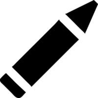 Playful Crayon Icon vector