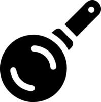 Modern Frying Pan Single Icon vector