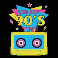 80s Retro T-shirt Design with Old Things Quote for a Nostalgic Look vector