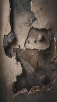 Dark concrete wall background texture with plaster rock abstract grungry wall background photo