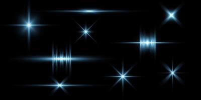 blue flash light abstract texture background. creative blur bright flash lighting background illustration vector