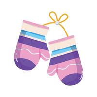 An icon of mitts in 3d style, ready for premium download vector