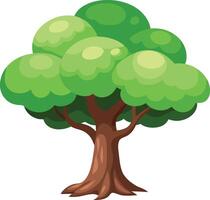High-Resolution Green Tree vector