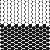 Honeycomb Geometric Pattern Silhouette, Geometric Hexagon Pattern Illustration vector