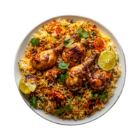 Authentic Chicken Biryani png