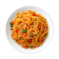 Veggie Noodles with Sesame Seeds png