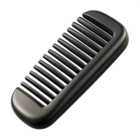 Sleek Black Comb for Business, Professional Grooming and Style Solutions png