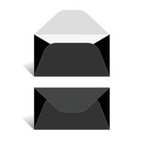 Envelope template, With 3D Box, Size 6.75 x 3.75, File vector