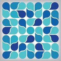 Unique geometric round shape design. Ways to create photo album, wall frame design. vector