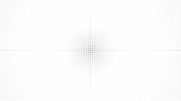 Black and White Halftone Transition Mask with Light Rays video