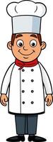 Cartoon Chef Character Illustration for Culinary and Educational Projects vector