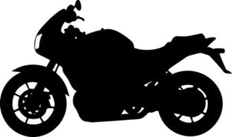 Motorcycle Silhouette Illustration for Design and Art Projects vector