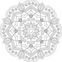Mandala Ornament - Symmetrical and Abstract vector