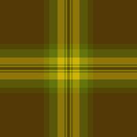 Elegant olive and gold plaid pattern. Perfect for autumnal designs, textile projects, or sophisticated branding. This seamless texture offers a rich, earthy feel, conveying warmth and stability. vector