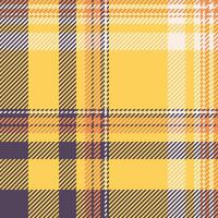 Vibrant yellow plaid pattern, perfect for textile design, fashion, and website backgrounds. This cheerful and versatile image evokes warmth and autumnal vibes. vector