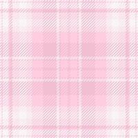 Delicate pink and white plaid pattern. Perfect for textile design, scrapbooking, or as a subtle background. Evokes feelings of gentleness and femininity. vector