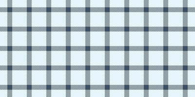 Package check tartan texture, old background pattern seamless. Individuality fabric textile plaid in light and blue colors. vector