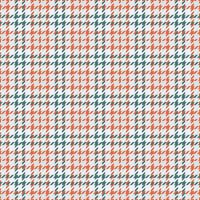 Official tartan seamless plaid, rich texture check fabric. Vibrant pattern background textile in white and red colors. vector