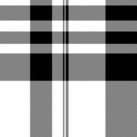 Stylish monochrome plaid pattern. Perfect for textile design, fashion, website backgrounds, or any project needing a classic, bold, and versatile texture. vector