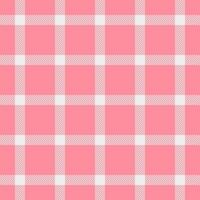 Delightful pink and white plaid pattern. Perfect for textile design, scrapbooking, or website backgrounds. vector