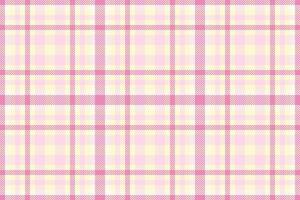 Delicate pastel pink and yellow plaid pattern. Perfect for textile designs, wallpapers, or website backgrounds. This soft, repeating texture evokes feelings of warmth and gentle femininity. vector