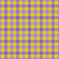 Tribal tartan pattern textile, canvas seamless plaid texture. Flow fabric background check in indigo and bright colors. vector