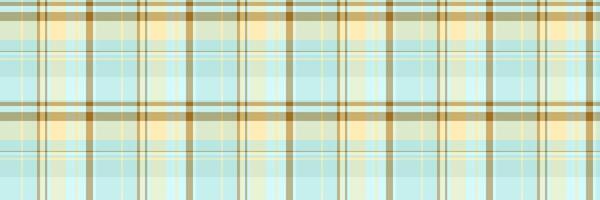Tracery tartan background pattern, tribal textile check texture. Veil fabric plaid seamless in light and pastel colors. vector