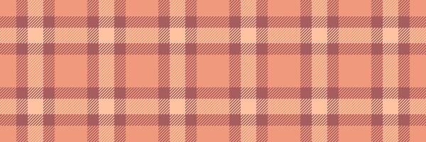 Variety seamless textile, yuletide fabric pattern tartan. Royal plaid check texture background in red and orange colors. vector