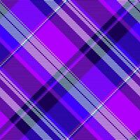 Greeting background pattern, panel textile check texture. Irish seamless tartan fabric plaid in bright and indigo colors. vector